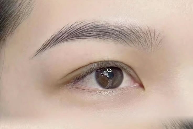 Phun Mày Gẩy Sợi: Xu Hướng Làm Đẹp Tự Nhiên Được Yêu Thích 6 Phun may gay soi Ms Hani edited