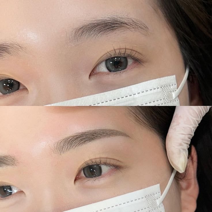 Chân Mày Phun Rồi Có Điêu Khắc Được Không? Lưu Ý Trước Khi Làm 11 Chan may phun roi co dieu khac duoc khong Ms Hani 3
