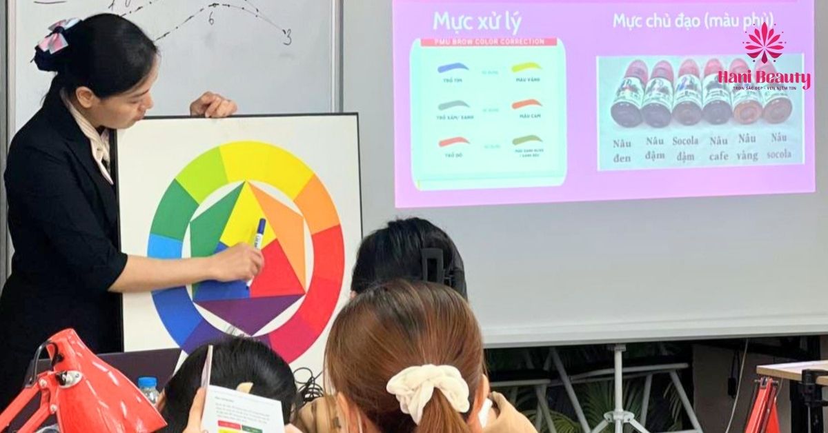 Khóa Học Phun Xăm Chuyên Nghiệp Cho Người Mới Ra Nghề Từ 10 Ngày 13 Giảng viên tại trung tâm hướng dẫn phun xăm tận tâm cho học viên