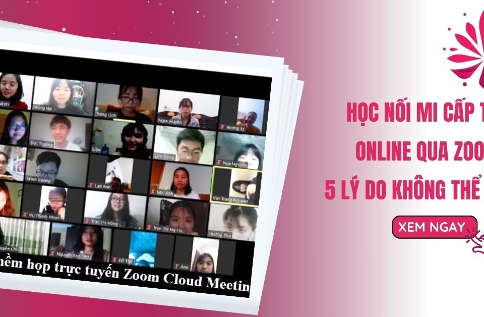 hoc noi mi cap toc online qua zoom 5 ly do khong the bo lo