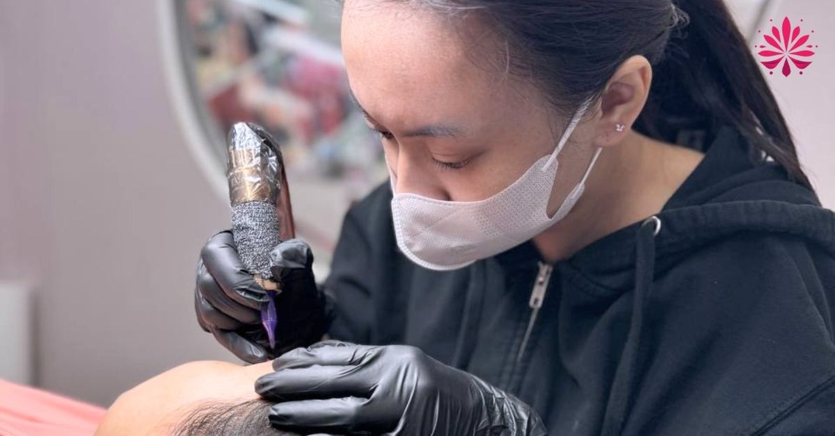 Bánh xe màu sắc ứng dụng thiết thực trong việc xử lý các vấn đề về phun mày