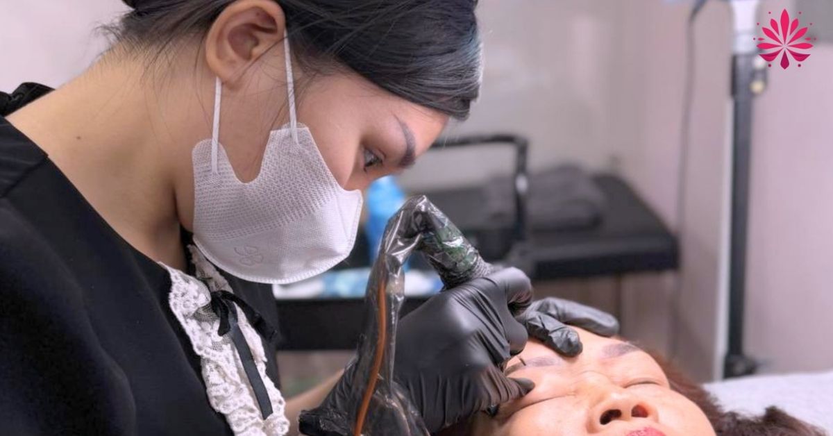 Học phun chân mày chuyên sâu đặc biệt, đến ngay Hani Academy